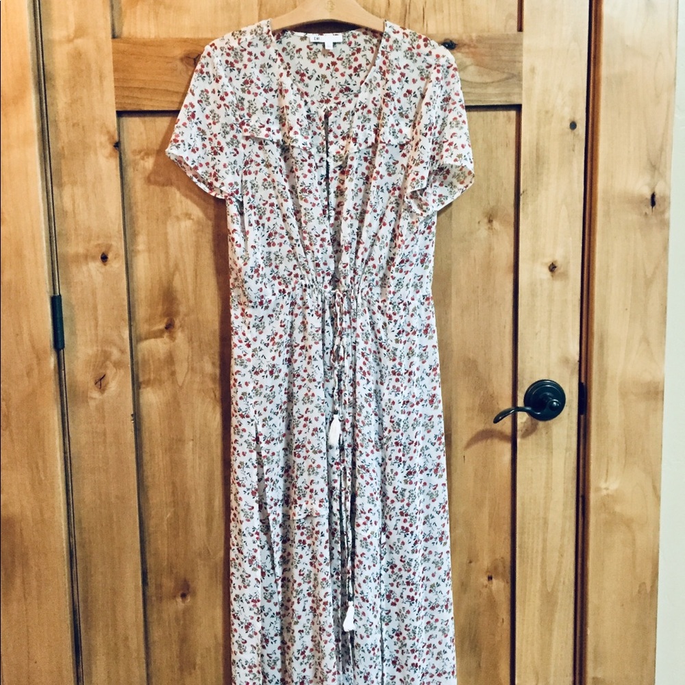 Floral Breezy Midi Dress